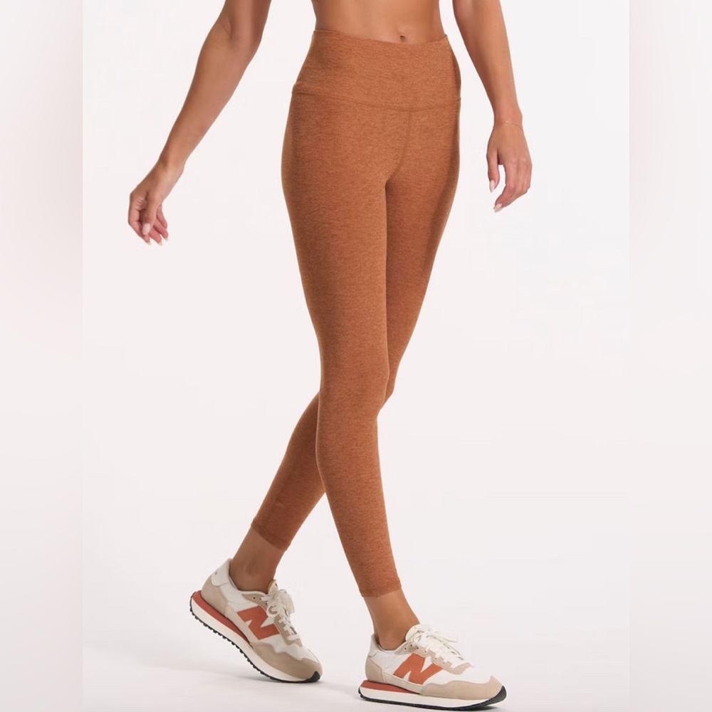 Vuori Clean Elevation Legging - Rust Burnt Orange Leggings - Size Small